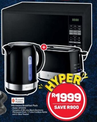 Pick n Pay Hypermarket Russell Hobbs Microwave Breakfast Pack offer