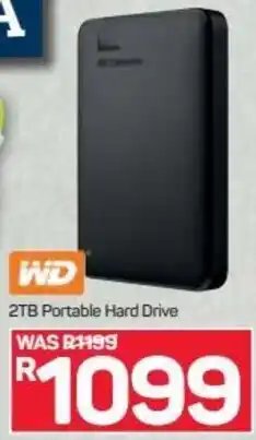 Pick n Pay Hypermarket WD 2TB Portable Hard Drive offer