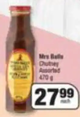 Spar Mrs Balls Chutney Assorted 470g offer