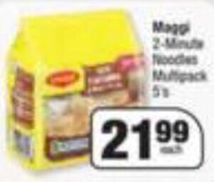 Spar Maggi 2-Minute Noodles Multipack 5s offer