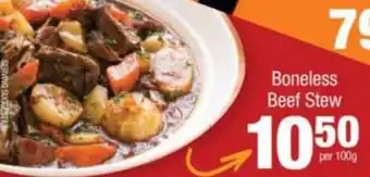 Boneless Beef Stew 100g