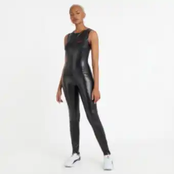 Women's black batman jumpsuit
