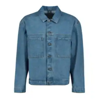 Men's medium blue relaxed denim jacket