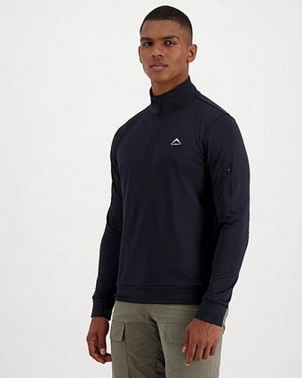 K-way pulse men's 1/4 zip fleece