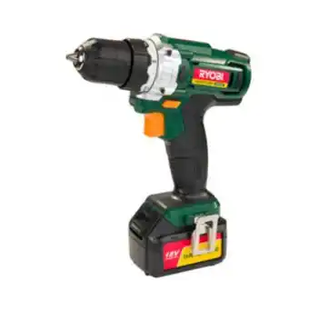 Brights Hardware Ryobi 18v li-ion cordless drill driver 1.3ah battery offer