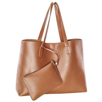 Essential tan tote
