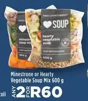 Food Lover's Market Minestrone Or Hearty Vegetable Soup Mix-For Any 2 x 600g offer