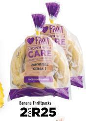 Food Lover's Market Banana Thriftpacks-For 2 offer