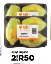 Food Lover's Market Papaya Prepacks-For 2 offer