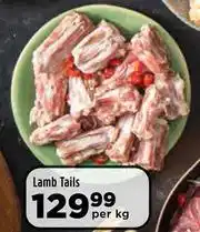 Food Lover's Market Lamb Tails-Per kg offer