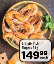 Food Lover's Market Atlantis Fish Fingers-2kg Each offer