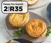 Piemans Pies Assorted-For 2