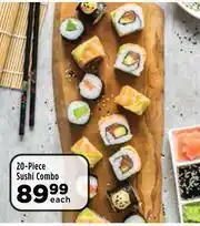 Food Lover's Market 20 Piece Sushi Combo-Each offer