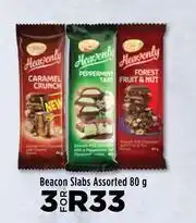 Food Lover's Market Beacon Slabs Assorted-For 3 x 80g offer