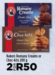 Food Lover's Market Bakers Romany Creams Or Choc Kits-For 2 x 200g offer
