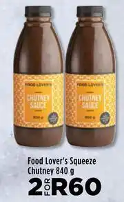 Food Lover's Market Food Lover's Squeeze Chutney-For 2 x 840g offer