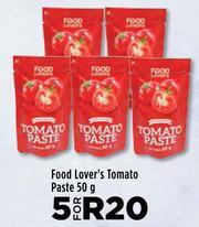 Food Lover's Market Food Lover's Tomato Paste-For 5 x 50g offer