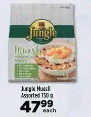 Food Lover's Market Jungle Muesli Assorted-750g Each offer