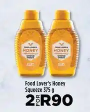 Food Lover's Market Food Lover's Honey Squeeze-For 2 x 375g offer