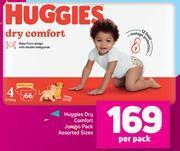 Game Huggies Dry Comfort Jumbo Pack (Assorted Sizes)-Per Pack offer