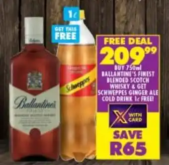 Shoprite Liquor Ballantine's Finest Blended Scotch Whisky 750 ml offer
