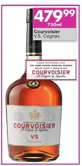 Courvoisier V.S Cognac 750 ml