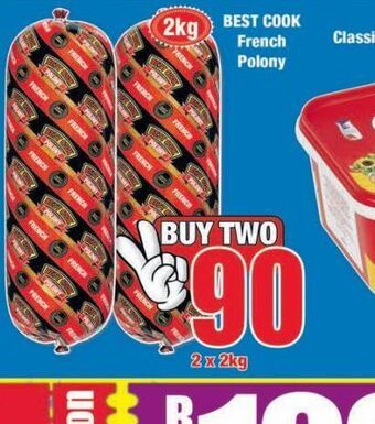 Boxer Best cook polony 2 offer