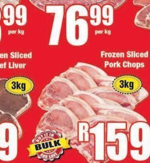 Boxer Pork chops offer