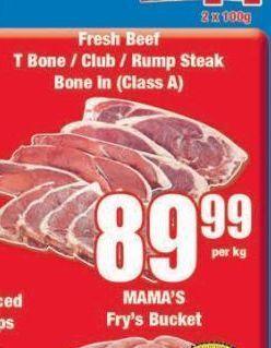 Boxer Beef steaks offer