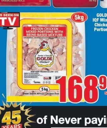 Boxer Goldi chicken offer