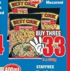 Boxer Best cook macaroni 3 offer