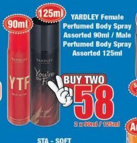 Yardley deodorant 2