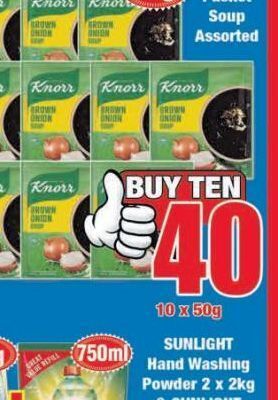 Boxer Knorr soup 10 offer