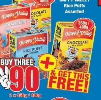 Boxer Happy valley rice puffs 3 offer