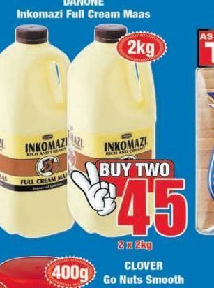 Boxer Danone inkomazi maas 2 offer