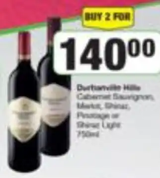 Spar Tops Durbanville Hills 750ml offer