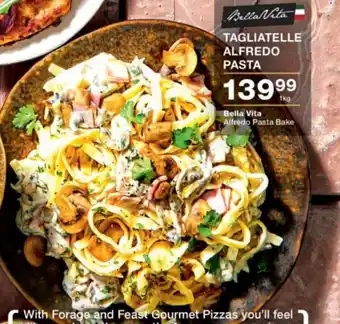 Checkers Bella Vita Tagliatella Alfreda Pasta 1kg offer