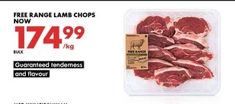 Woolworths Free Range Lamb Chops offer