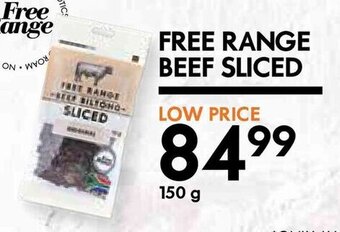 Woolworths Free Range Beef Sliced 150g offer