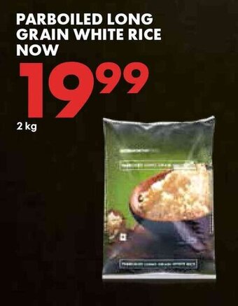 Woolworths Parboiled Long Grain White Rice 2kg offer