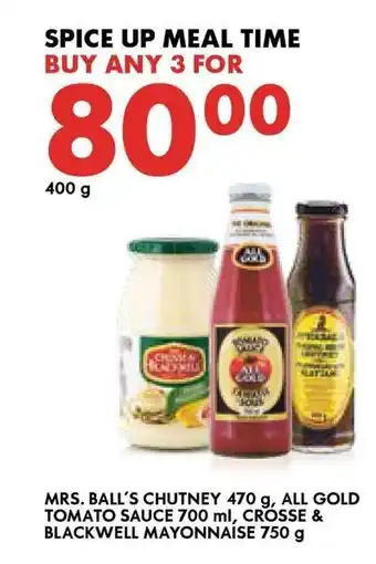 Woolworths Spice Up Meal Time 400g offer