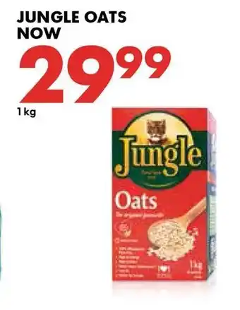 Woolworths Jungle Oats 1kg offer