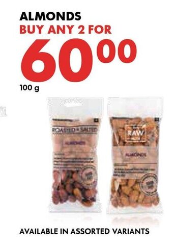 Almonds 100g