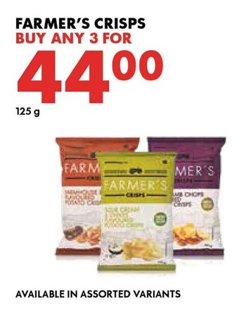 Farmer's Crisps 125g