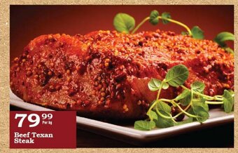 Oxford Freshmarket Beef Texan Steak offer