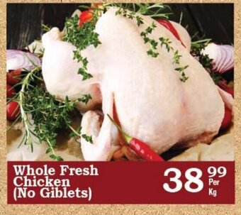 Oxford Freshmarket Whole Fresh Chicken offer