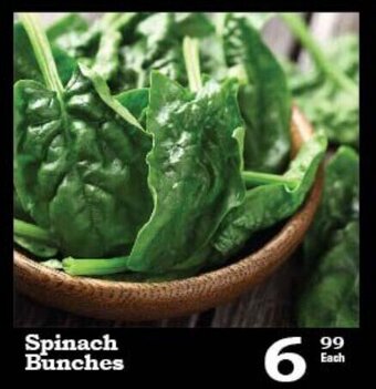 Spinach Bunches