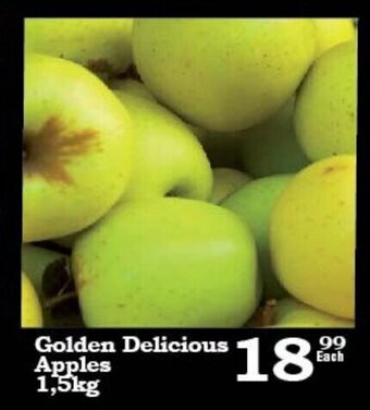 Oxford Freshmarket Golden Delicious Apples 1.5kg offer