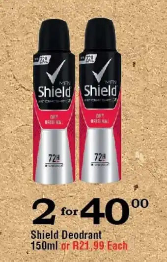 Oxford Freshmarket Shield Deodrant 150ml offer