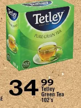 Oxford Freshmarket Tetley Teabags 102's offer